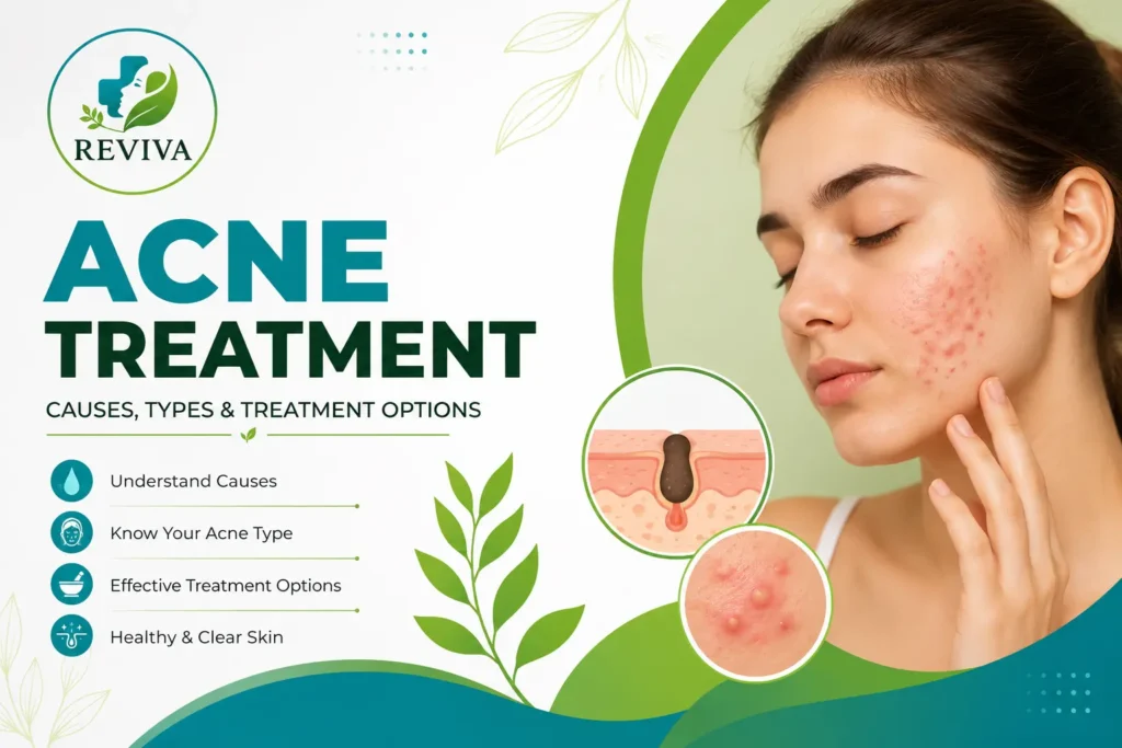 Acne Treatment: Causes, Types & Treatment Options
